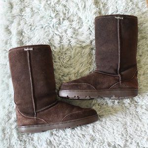 BearPaw Brown Short Winter Boots